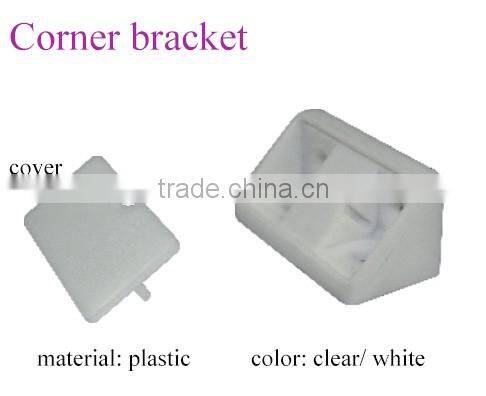 various types cabinet plastic angle code corner connector for furniture
