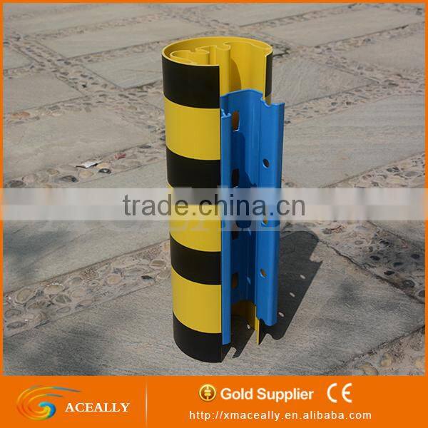 Pallet rack upright protector for storage