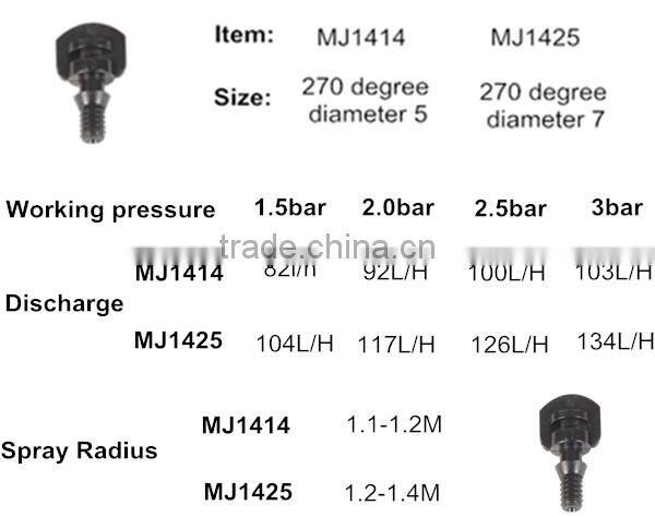 landscape cooling water misting microsprinkler irrigation