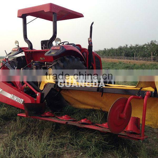 Side cutting 3 point flail mower