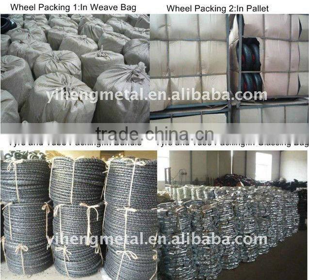 Filled pu flat free wheel wheelbarrow pu foam wheels 3.25-8