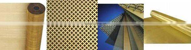 Filter/Printing Brass Wire Mesh Cloth/copper wire mesh 6