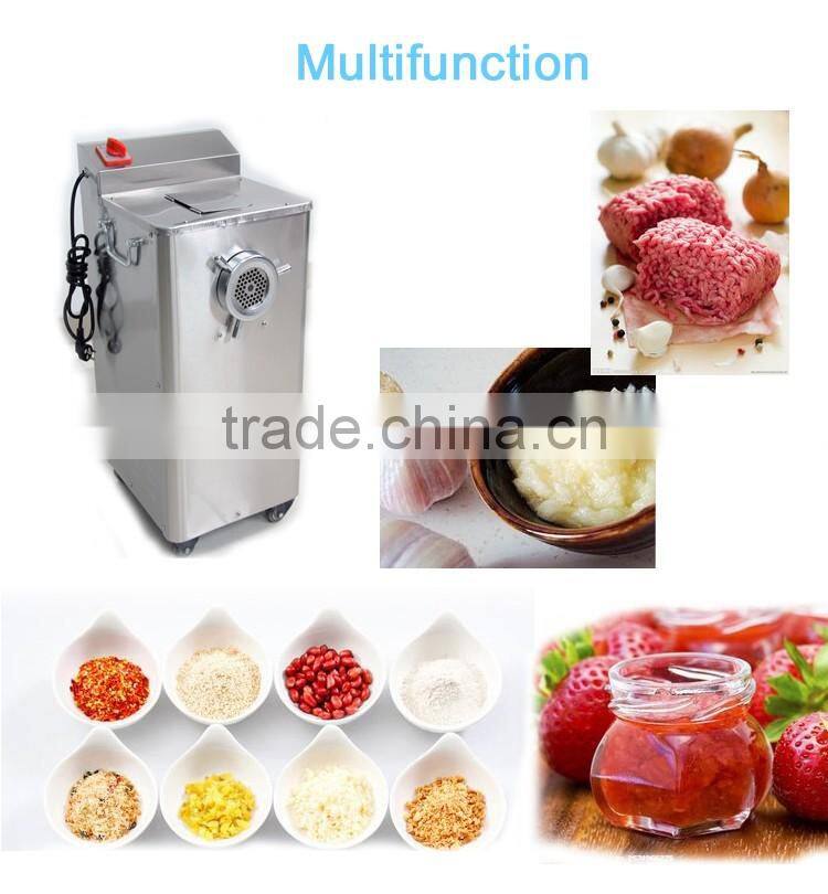 32# Professional Electric Stainless Steel Shell Fresh Meat Grinder With CE