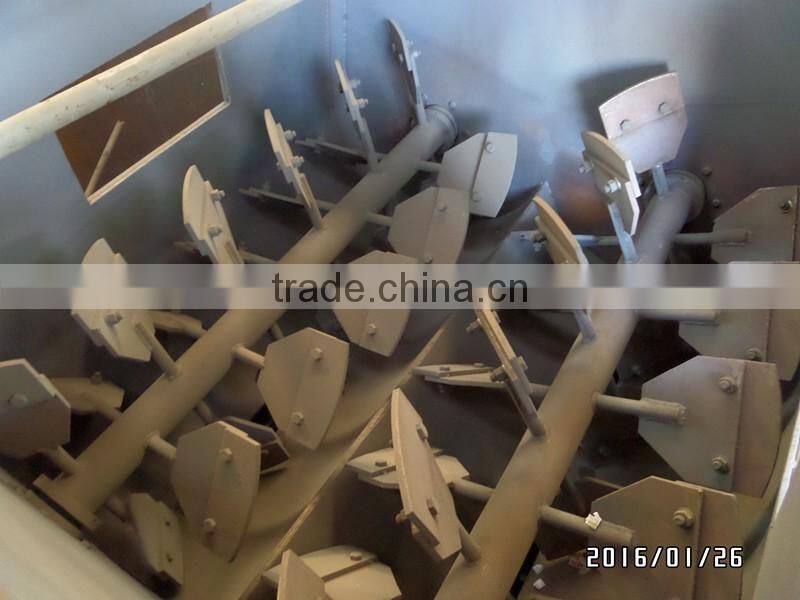 Twin Shaft dry mortar Mixer hot sale
