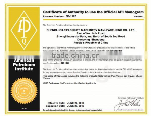 global valve DN2 to 14 for oilfield