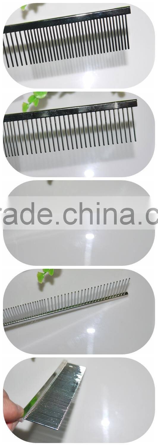 Dog cleaning tool pet steel grooming stainless steel comb