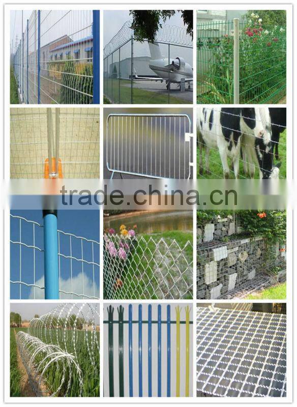 Wholesale China CE&ISO certificated white pvc coated welded wire mesh fence(Pro manufacturer)