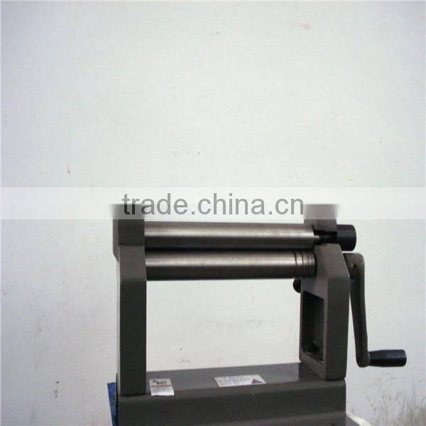 thin sheet plate manual small slip roll machine made in china