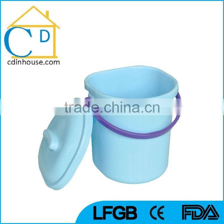 11L Cheap Plastic Bucket with Plastic Handle and Lid