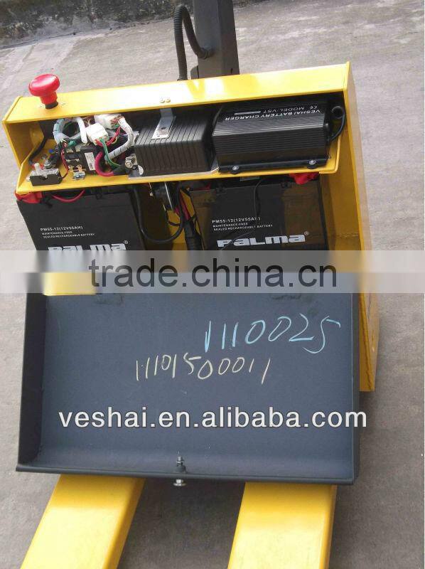 Veshai Semi electri pallet truck with CE for factory 1200kgs VH-WPH-120E