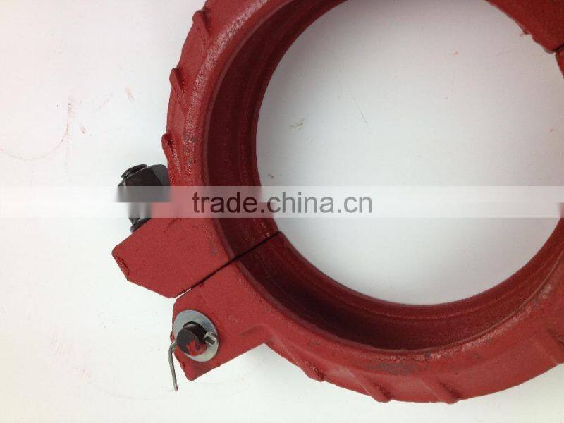 High Quality Pipe Clamp Fittings Forging Concrete Pump Pipe / Rubber Hose Clamp China Supplier