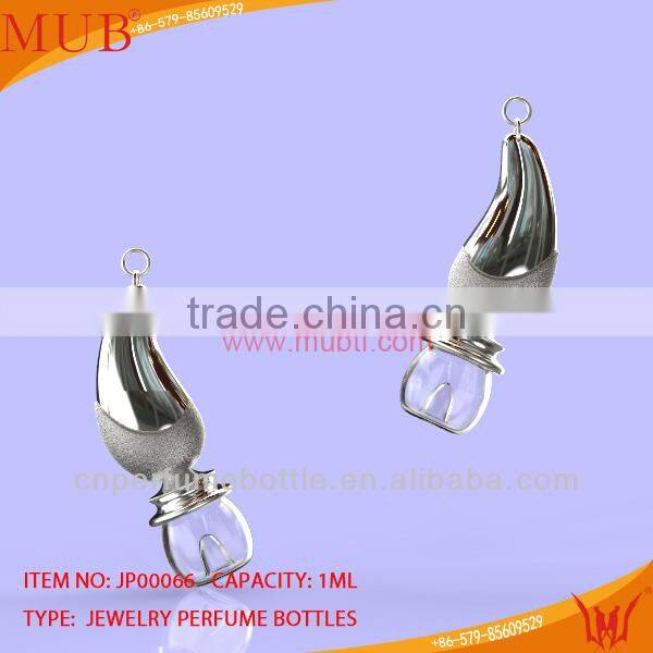 Glass Jewelry Drop Shape Earring Glass Bottle