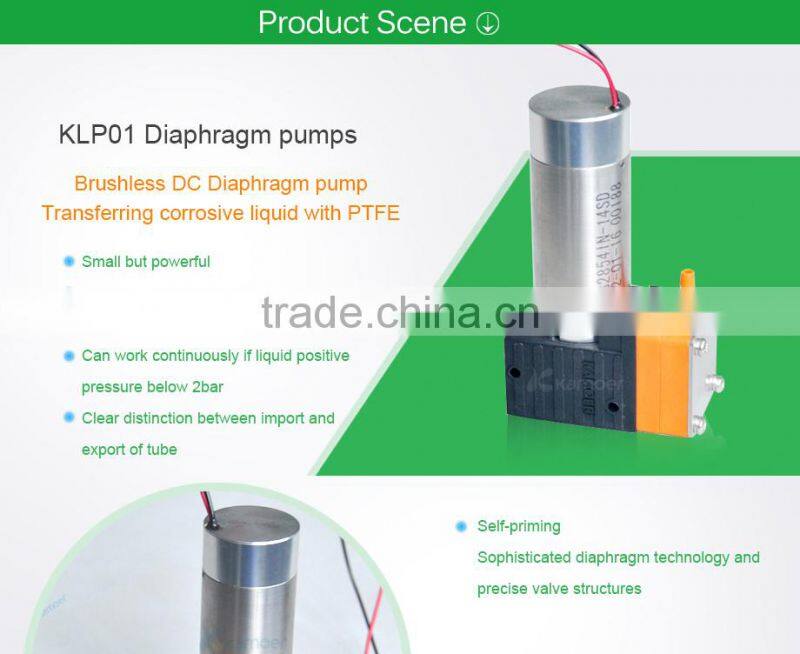 Kamoer KLP01 mini dc semi-automatic liquid diaphragm pump