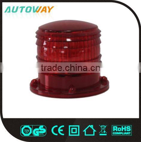 hotsale energy saving led yellow solar flashing warning light