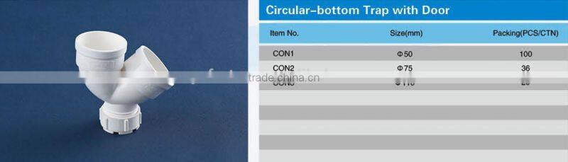 Circular-bottom Trap with Door