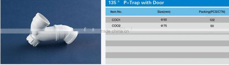 135 Degree P-Trap with Door