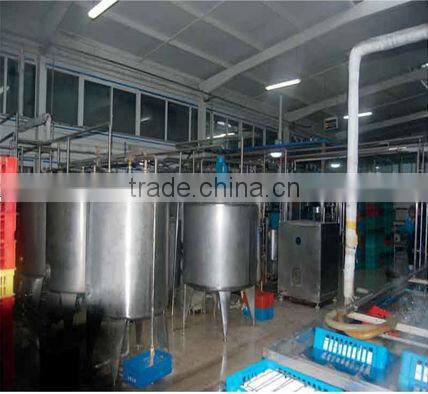 Small scale automatic juice bottle production line