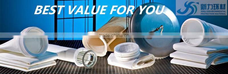 Fiberglass Filter Bag with Intermediate Rings