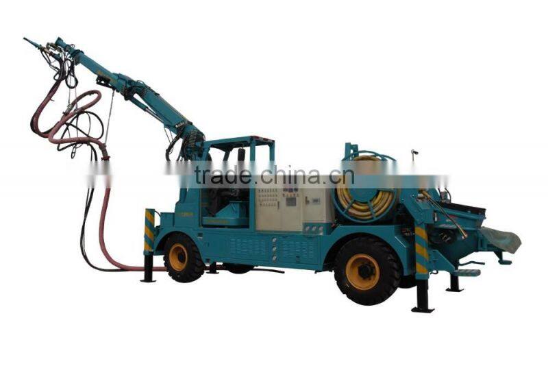 HSC2515 tunnel construction concrete spray robotic telescopic arm shotcrete equipment
