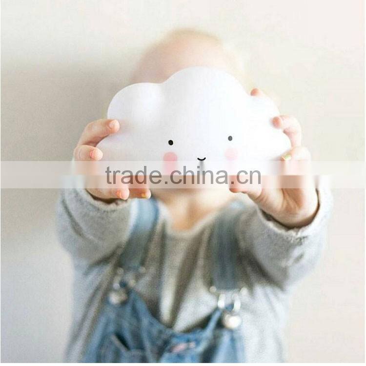 Christmas gift Childrens Baby kids Bedroom Nursery Mini decor decorative Cloud shape LED night light lamp
