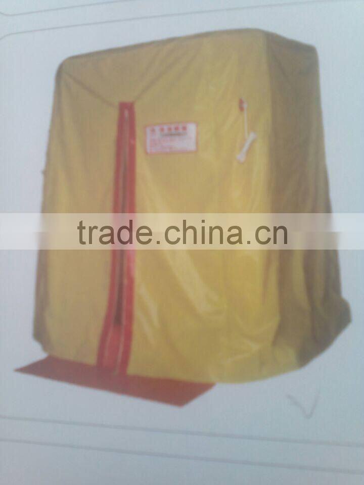 Easy set up firefighting single Decontamination tents
