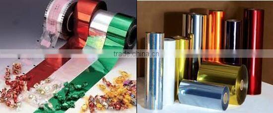 popular hot sale!! food grade PVC Twist Film for candy packing/PVC film/PVC candy package film