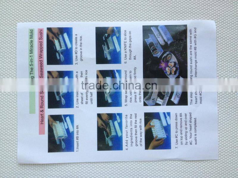 Hot Selling DIY Roll Sushi Maker Set With Knife