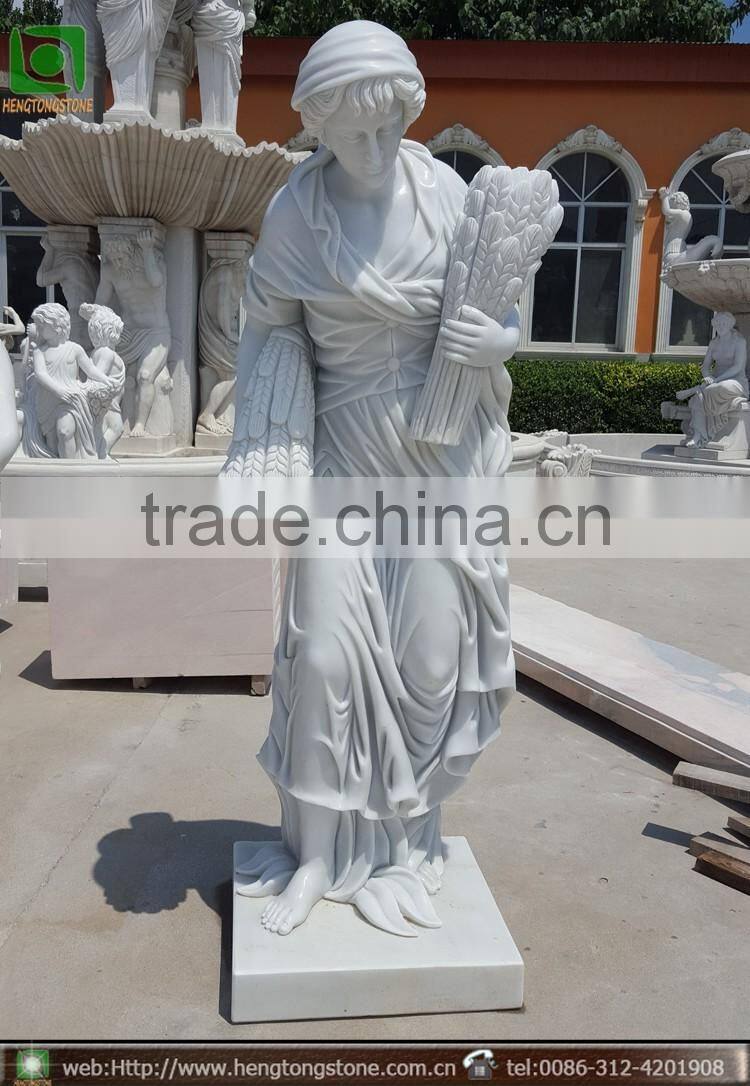 Hand Carved Marble Four Seasons God Statues