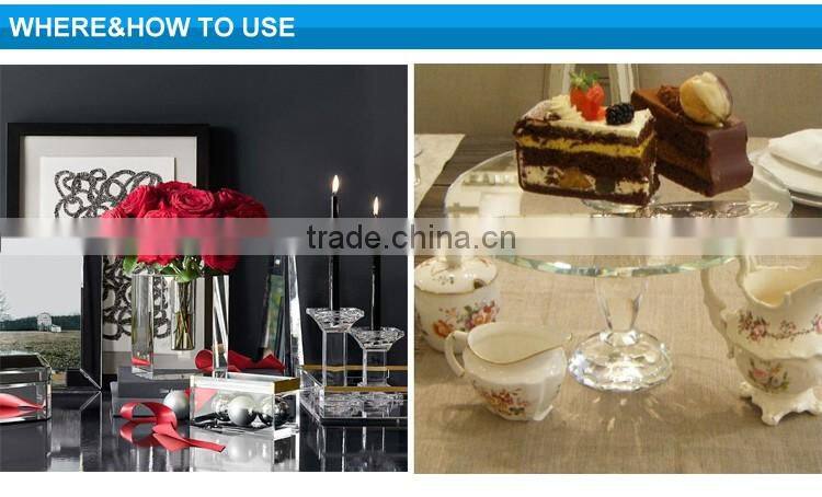 2016 latest new arrival high quality crystal cake stand wholesale in China