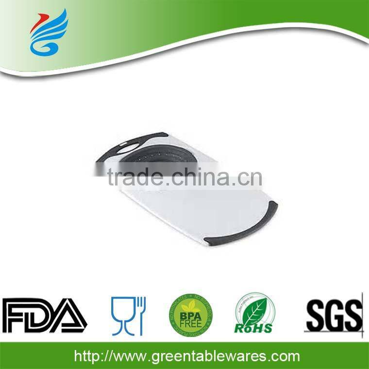 collapsible basket plastic cutting board