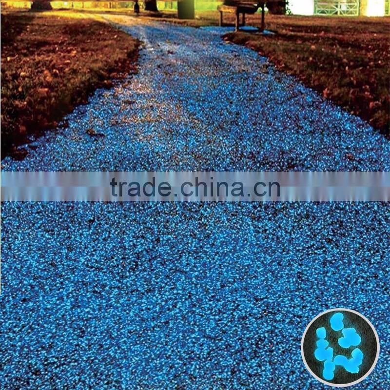 Glowing paving stone for garden/illuminated road stone