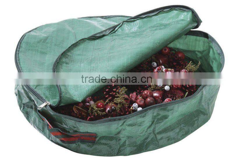 PE Christmas Wreath Storage Bag
