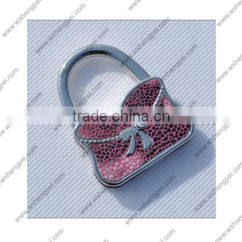 2014 new pink bowknot is concise and easy hanging buckle