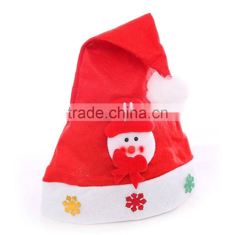 Christmas hat 2016 Santa Claus Christmas Decoration Hat Red And White Party Hats Holiday