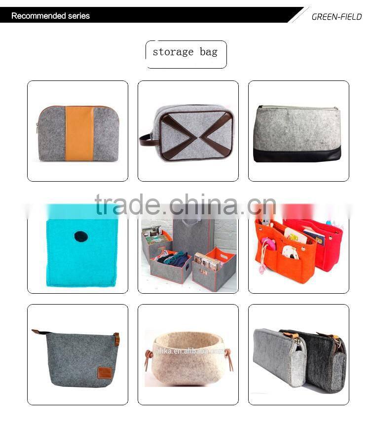 Newly fabric tote bag fashion felt fabric shopping bag