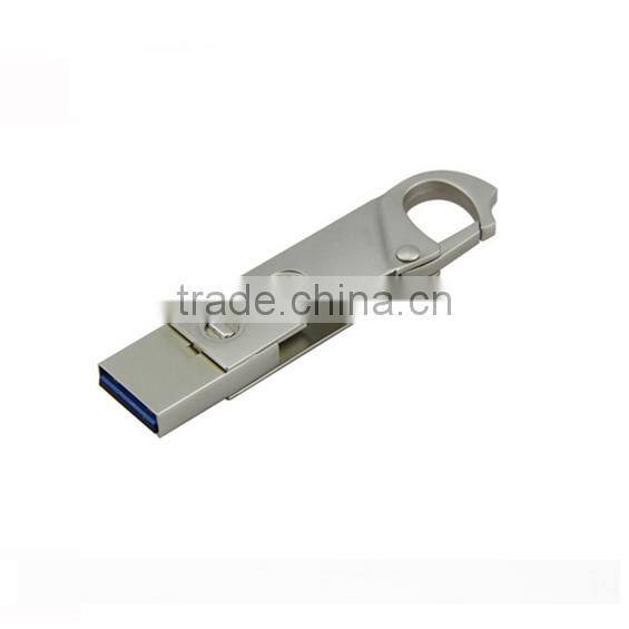 2017 hot new products usb 3.1 flash drive OTG functions fashion metal usb c type