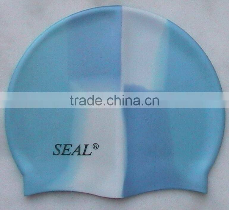 Environmental stretchable deformation silicone swimming cap