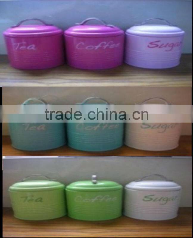 Fasionable colorful Kitchen wooden lid bread bin