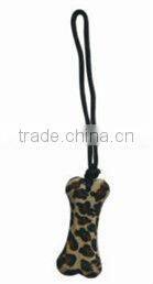Bone shaped educational pet toy