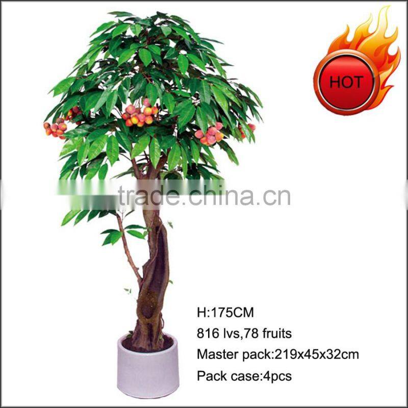 Hot sale artificial lichee tree