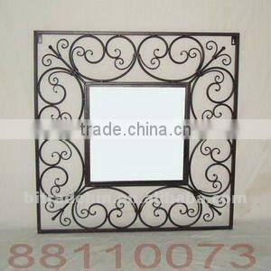 fashion metal wall mirror