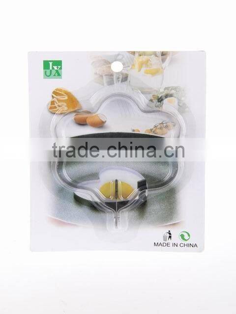 Heart/flower/christmas tree shaped metal egg ring stainless steel egg mold