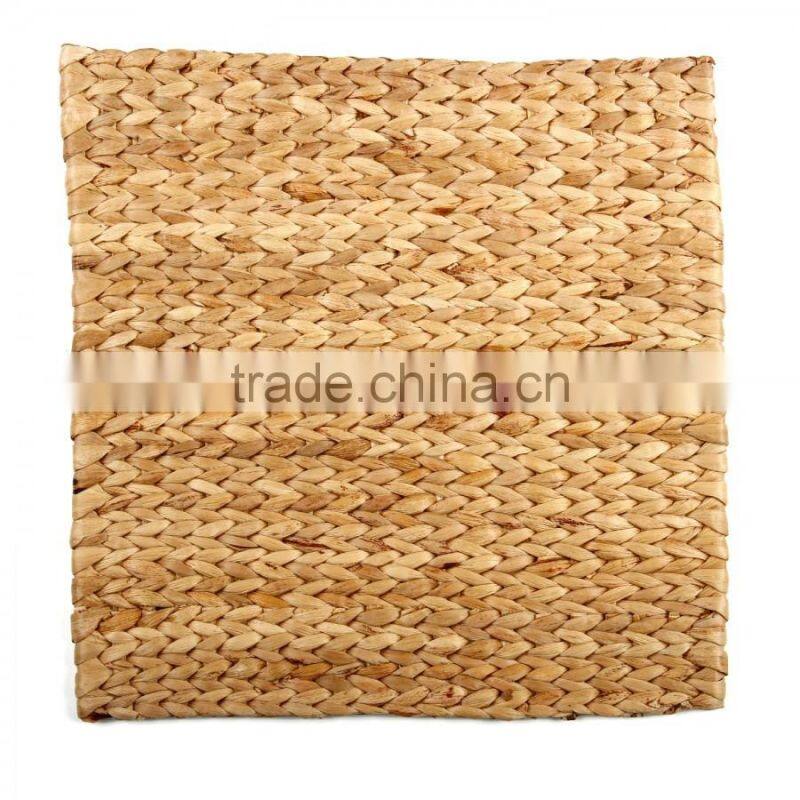 White washed color, vietnam rectangular place mat/ woven table mat