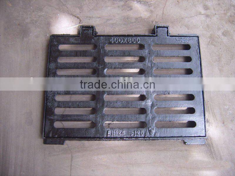 EN124 cast iron sump grates D400 C250 B125