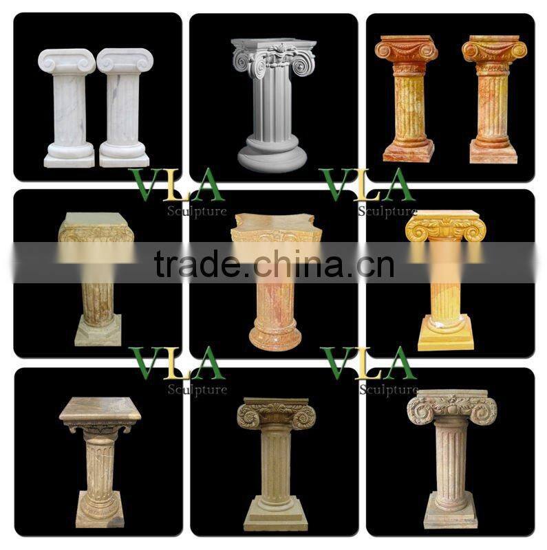 Beautidul Stone Pedestals Sculpture for Garden VP-010K