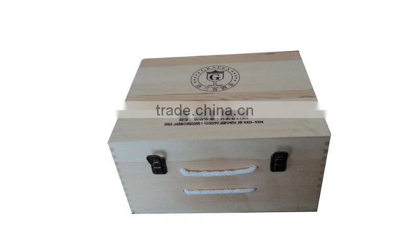 welcomed wooden box with lid