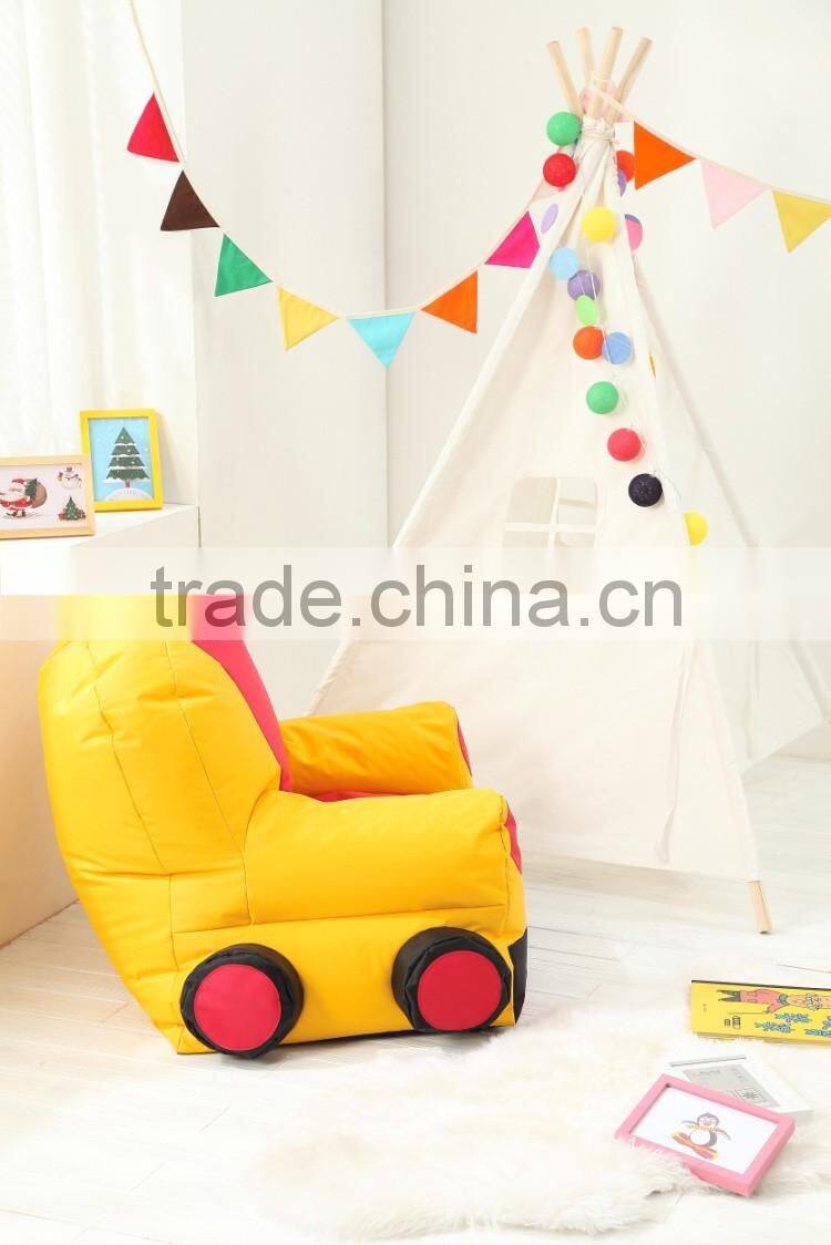 mini cute children foam recliner bean bag sofa