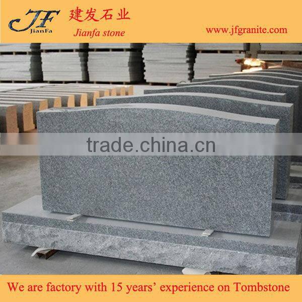 American Light G633 Gray Granite Flat Monument & Tombstone
