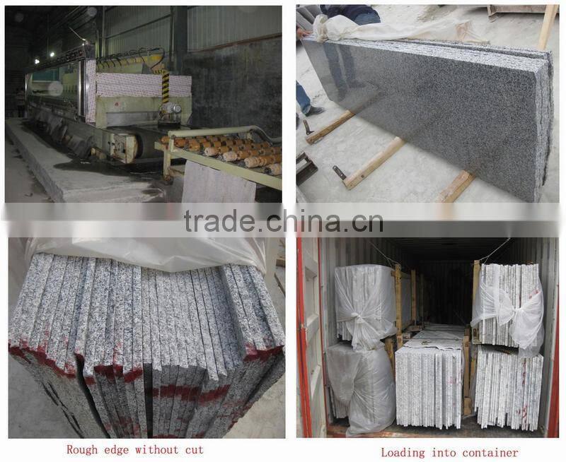 Granite G623 rosa beta polished steps riser and stone stairs