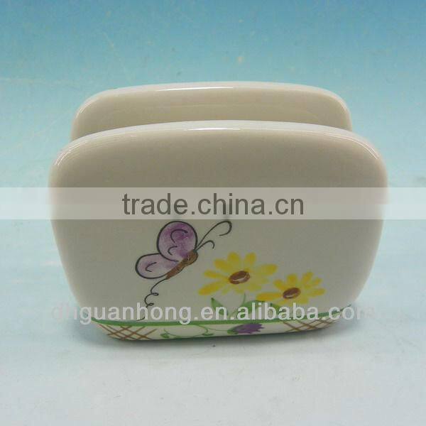 Napkin & straw holder